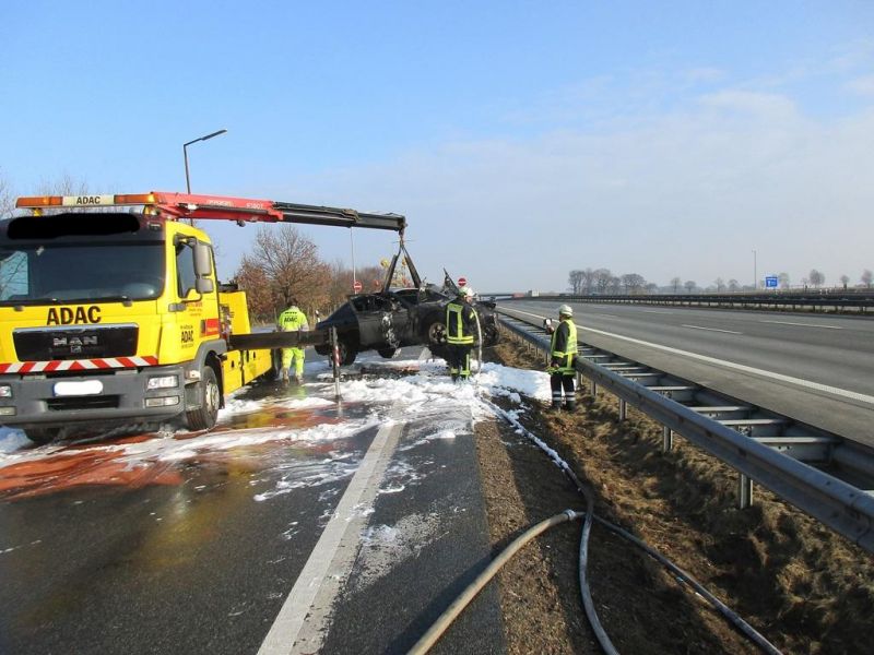 Kraftfahrzeugbrand klein (FK1)